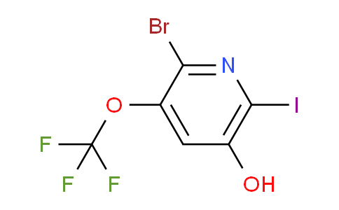 AM187797 | 1806084-82-1 | 2-Bromo-5-hydroxy-6-iodo-3-(trifluoromethoxy)pyridine