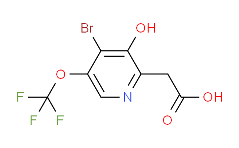 AM187804 | 1804447-22-0 | 4-Bromo-3-hydroxy-5-(trifluoromethoxy)pyridine-2-acetic acid