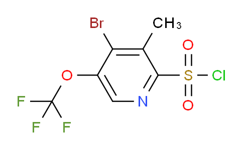 AM187805 | 1806083-74-8 | 4-Bromo-3-methyl-5-(trifluoromethoxy)pyridine-2-sulfonyl chloride
