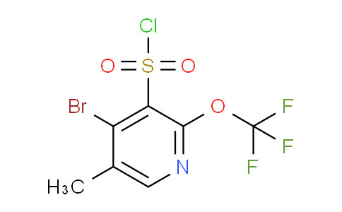 AM187808 | 1806149-20-1 | 4-Bromo-5-methyl-2-(trifluoromethoxy)pyridine-3-sulfonyl chloride