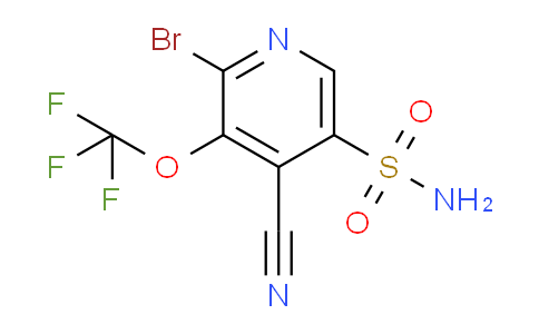 AM187810 | 1803986-36-8 | 2-Bromo-4-cyano-3-(trifluoromethoxy)pyridine-5-sulfonamide