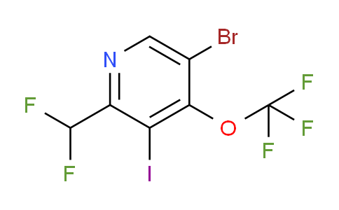 AM187818 | 1804472-19-2 | 5-Bromo-2-(difluoromethyl)-3-iodo-4-(trifluoromethoxy)pyridine