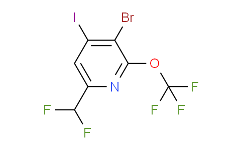 AM187821 | 1804649-01-1 | 3-Bromo-6-(difluoromethyl)-4-iodo-2-(trifluoromethoxy)pyridine