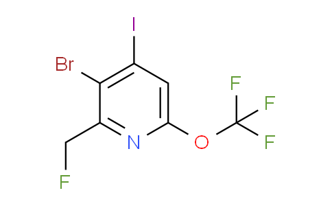 AM187834 | 1804648-23-4 | 3-Bromo-2-(fluoromethyl)-4-iodo-6-(trifluoromethoxy)pyridine