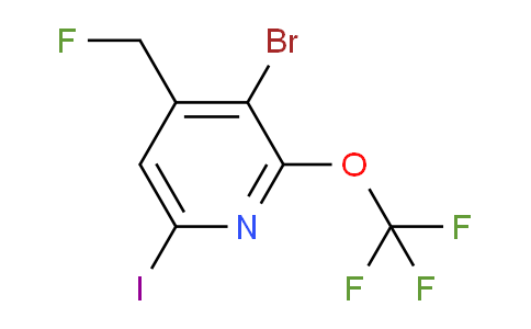 AM187840 | 1803678-25-2 | 3-Bromo-4-(fluoromethyl)-6-iodo-2-(trifluoromethoxy)pyridine