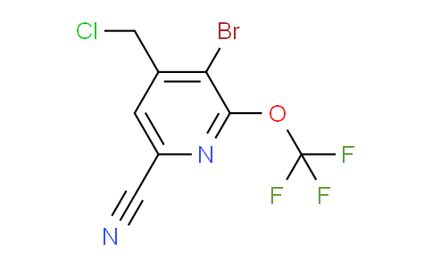 AM187843 | 1804571-71-8 | 3-Bromo-4-(chloromethyl)-6-cyano-2-(trifluoromethoxy)pyridine