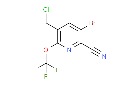 AM187845 | 1803665-36-2 | 3-Bromo-5-(chloromethyl)-2-cyano-6-(trifluoromethoxy)pyridine