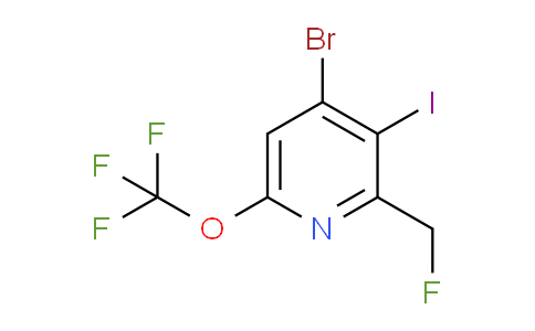 AM187846 | 1806086-54-3 | 4-Bromo-2-(fluoromethyl)-3-iodo-6-(trifluoromethoxy)pyridine