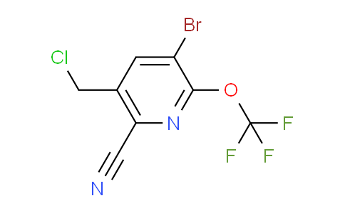 AM187847 | 1803665-37-3 | 3-Bromo-5-(chloromethyl)-6-cyano-2-(trifluoromethoxy)pyridine