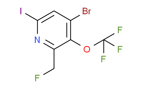 AM187849 | 1804648-40-5 | 4-Bromo-2-(fluoromethyl)-6-iodo-3-(trifluoromethoxy)pyridine
