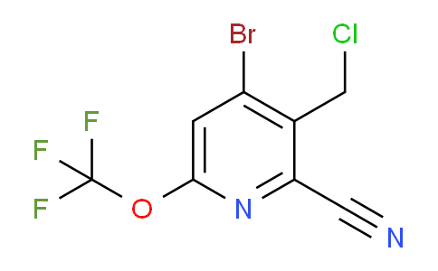 AM187855 | 1806102-20-4 | 4-Bromo-3-(chloromethyl)-2-cyano-6-(trifluoromethoxy)pyridine