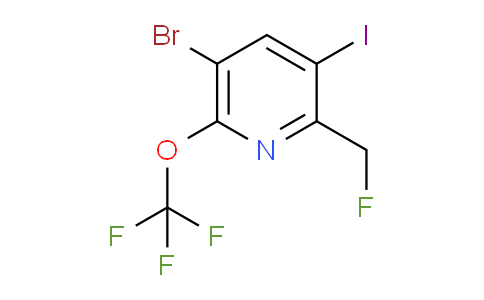 AM187856 | 1806115-60-5 | 5-Bromo-2-(fluoromethyl)-3-iodo-6-(trifluoromethoxy)pyridine