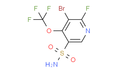 AM187867 | 1804561-96-3 | 3-Bromo-2-fluoro-4-(trifluoromethoxy)pyridine-5-sulfonamide