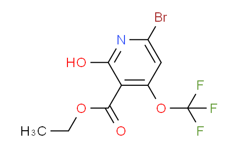 Ethyl 6-bromo-2-hydroxy-4-(trifluoromethoxy)pyridine-3-carboxylate