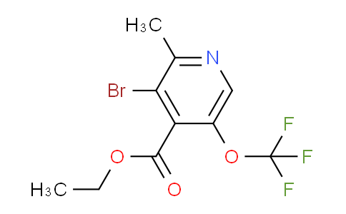 AM187871 | 1803575-31-6 | Ethyl 3-bromo-2-methyl-5-(trifluoromethoxy)pyridine-4-carboxylate