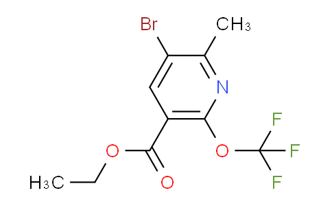 AM187873 | 1806225-36-4 | Ethyl 3-bromo-2-methyl-6-(trifluoromethoxy)pyridine-5-carboxylate