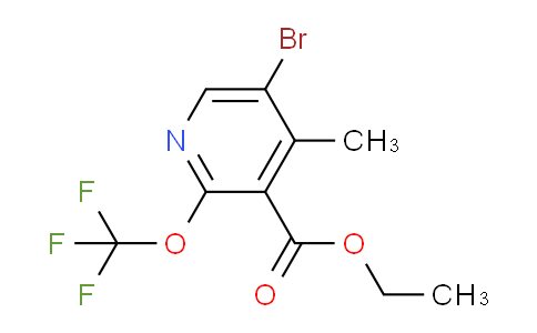 AM187878 | 1804583-18-3 | Ethyl 5-bromo-4-methyl-2-(trifluoromethoxy)pyridine-3-carboxylate