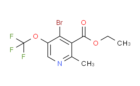 AM187880 | 1806082-54-1 | Ethyl 4-bromo-2-methyl-5-(trifluoromethoxy)pyridine-3-carboxylate