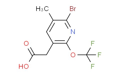 AM187883 | 1804573-36-1 | 2-Bromo-3-methyl-6-(trifluoromethoxy)pyridine-5-acetic acid