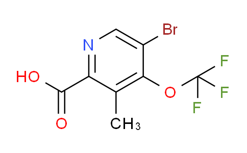 AM187908 | 1806094-01-8 | 5-Bromo-3-methyl-4-(trifluoromethoxy)pyridine-2-carboxylic acid