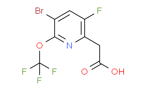 AM187909 | 1806110-09-7 | 3-Bromo-5-fluoro-2-(trifluoromethoxy)pyridine-6-acetic acid