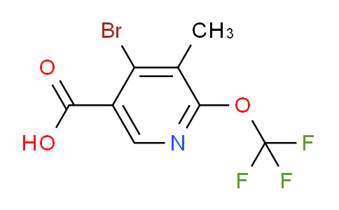AM187915 | 1803951-17-8 | 4-Bromo-3-methyl-2-(trifluoromethoxy)pyridine-5-carboxylic acid