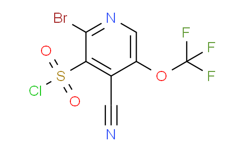 AM187917 | 1804597-81-6 | 2-Bromo-4-cyano-5-(trifluoromethoxy)pyridine-3-sulfonyl chloride