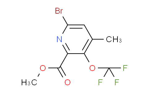 AM187931 | 1804603-37-9 | Methyl 6-bromo-4-methyl-3-(trifluoromethoxy)pyridine-2-carboxylate