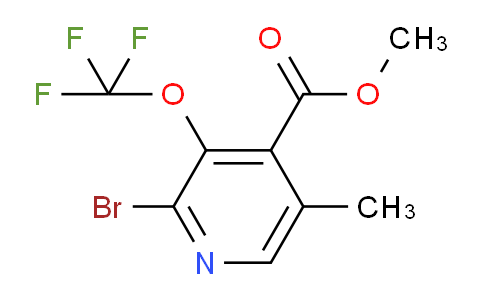 AM187933 | 1803614-40-5 | Methyl 2-bromo-5-methyl-3-(trifluoromethoxy)pyridine-4-carboxylate