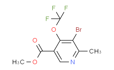 AM187940 | 1803956-33-3 | Methyl 3-bromo-2-methyl-4-(trifluoromethoxy)pyridine-5-carboxylate