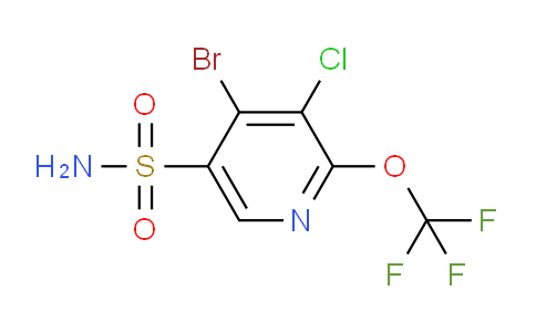 AM187950 | 1804387-26-5 | 4-Bromo-3-chloro-2-(trifluoromethoxy)pyridine-5-sulfonamide
