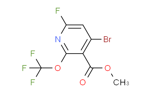 AM187961 | 1804600-22-3 | Methyl 4-bromo-6-fluoro-2-(trifluoromethoxy)pyridine-3-carboxylate