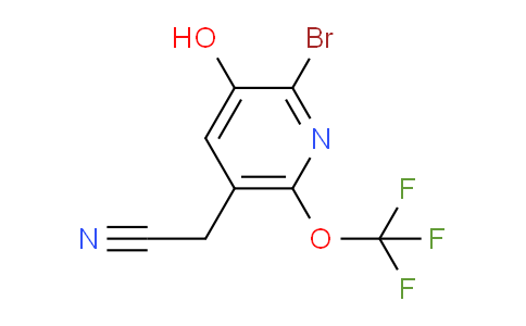 AM187963 | 1803916-50-8 | 2-Bromo-3-hydroxy-6-(trifluoromethoxy)pyridine-5-acetonitrile