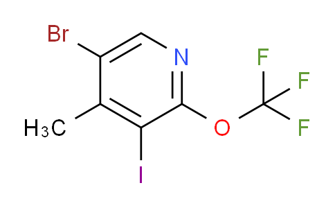 AM187966 | 1803470-70-3 | 5-Bromo-3-iodo-4-methyl-2-(trifluoromethoxy)pyridine