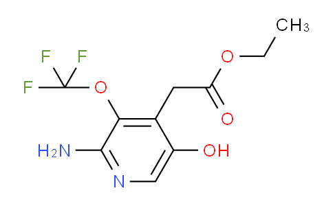 AM18797 | 1804476-17-2 | Ethyl 2-amino-5-hydroxy-3-(trifluoromethoxy)pyridine-4-acetate