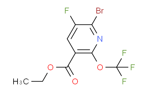AM187978 | 1804384-16-4 | Ethyl 2-bromo-3-fluoro-6-(trifluoromethoxy)pyridine-5-carboxylate