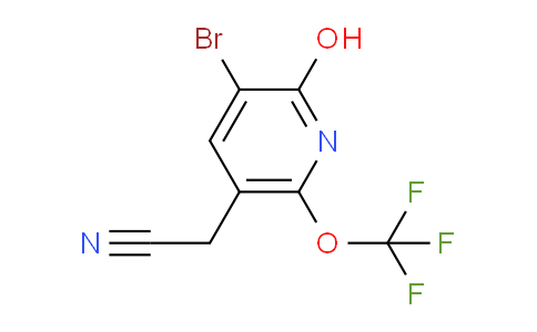 AM187979 | 1803950-86-8 | 3-Bromo-2-hydroxy-6-(trifluoromethoxy)pyridine-5-acetonitrile
