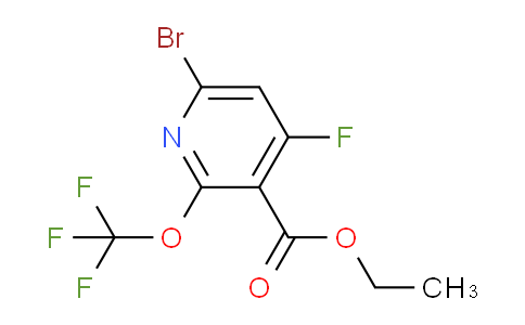 AM187983 | 1804384-25-5 | Ethyl 6-bromo-4-fluoro-2-(trifluoromethoxy)pyridine-3-carboxylate