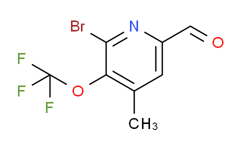 AM187984 | 1804571-12-7 | 2-Bromo-4-methyl-3-(trifluoromethoxy)pyridine-6-carboxaldehyde