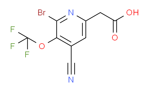 AM187988 | 1803617-49-3 | 2-Bromo-4-cyano-3-(trifluoromethoxy)pyridine-6-acetic acid