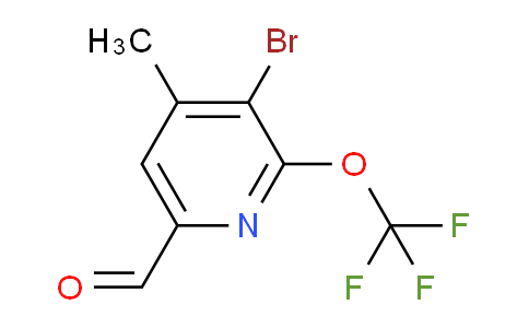 AM187997 | 1803954-93-9 | 3-Bromo-4-methyl-2-(trifluoromethoxy)pyridine-6-carboxaldehyde