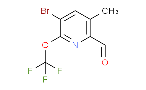 AM187999 | 1804615-00-6 | 3-Bromo-5-methyl-2-(trifluoromethoxy)pyridine-6-carboxaldehyde