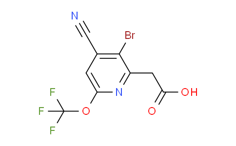 AM188000 | 1806105-47-4 | 3-Bromo-4-cyano-6-(trifluoromethoxy)pyridine-2-acetic acid