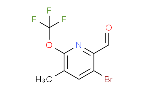 AM188002 | 1806093-46-8 | 3-Bromo-5-methyl-6-(trifluoromethoxy)pyridine-2-carboxaldehyde