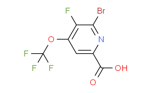AM188003 | 1803441-57-7 | 2-Bromo-3-fluoro-4-(trifluoromethoxy)pyridine-6-carboxylic acid
