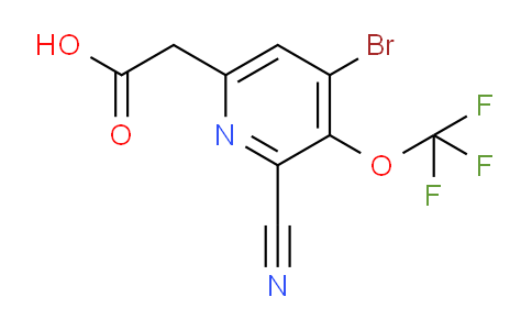AM188005 | 1804575-14-1 | 4-Bromo-2-cyano-3-(trifluoromethoxy)pyridine-6-acetic acid