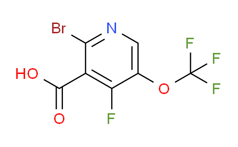 AM188008 | 1803909-34-3 | 2-Bromo-4-fluoro-5-(trifluoromethoxy)pyridine-3-carboxylic acid