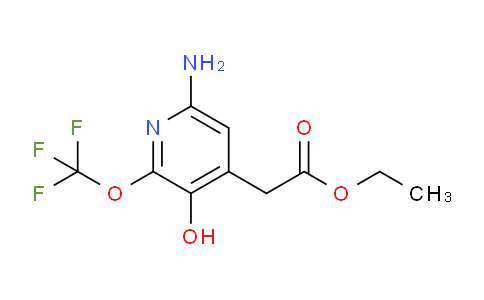 AM18801 | 1803538-23-9 | Ethyl 6-amino-3-hydroxy-2-(trifluoromethoxy)pyridine-4-acetate