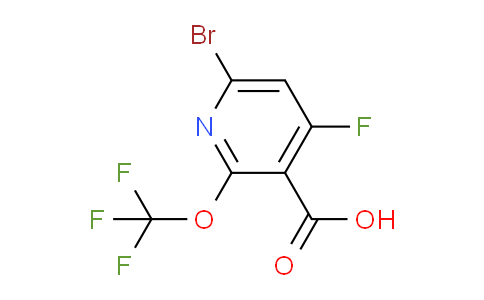 AM188011 | 1803441-61-3 | 6-Bromo-4-fluoro-2-(trifluoromethoxy)pyridine-3-carboxylic acid