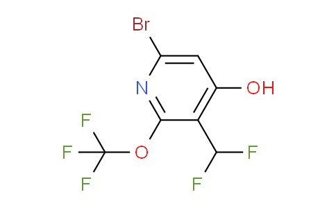 AM188012 | 1803670-42-9 | 6-Bromo-3-(difluoromethyl)-4-hydroxy-2-(trifluoromethoxy)pyridine